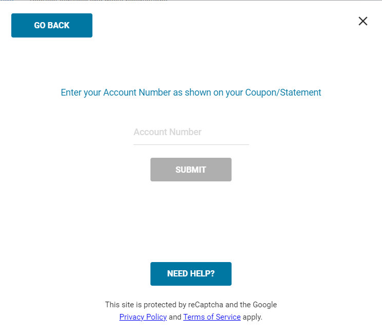 Step 6.1 Optional-Account Number